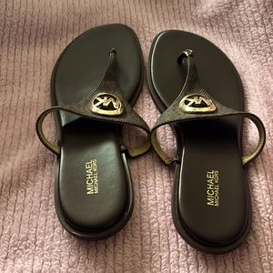 Beautiful mk sandals worn few times excellent condition
